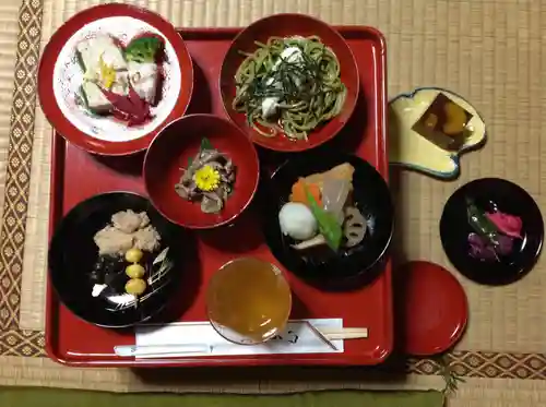 願慶寺の食事
