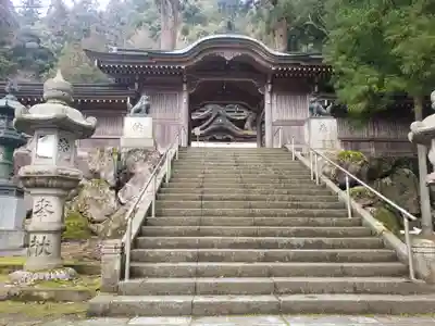 岡太神社・大瀧神社の山門・神門