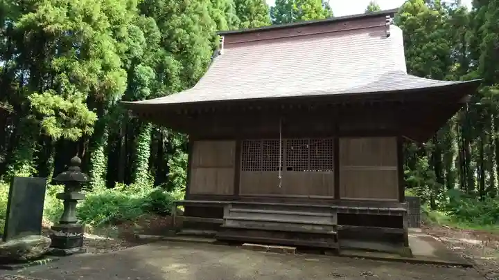 鹿島神社の本殿・本堂
