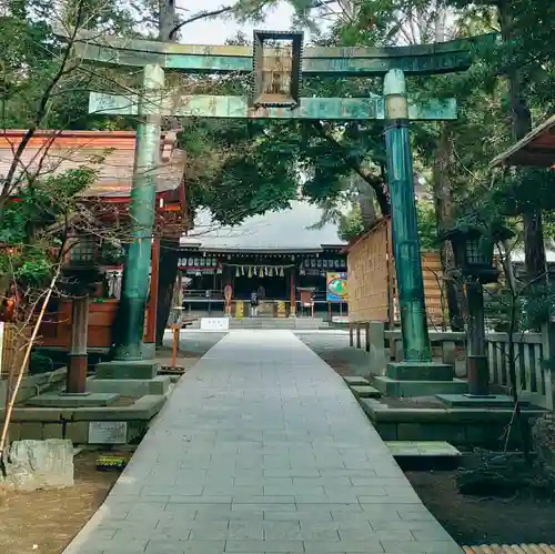 平塚八幡宮の鳥居