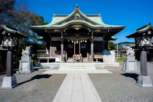 龍口明神社の本殿・本堂