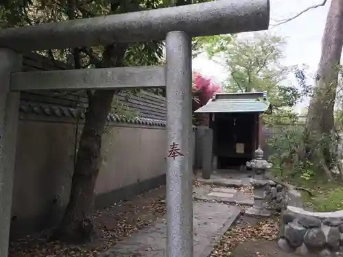 白山神社の鳥居