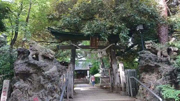 長崎神社の鳥居