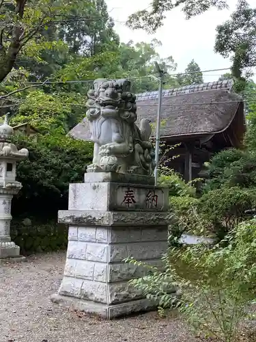 香取神宮の狛犬