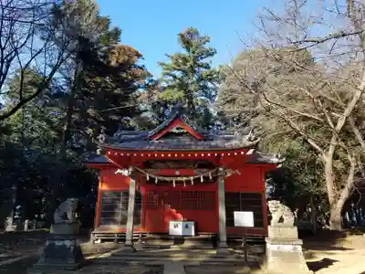 上氷川神社の本殿・本堂