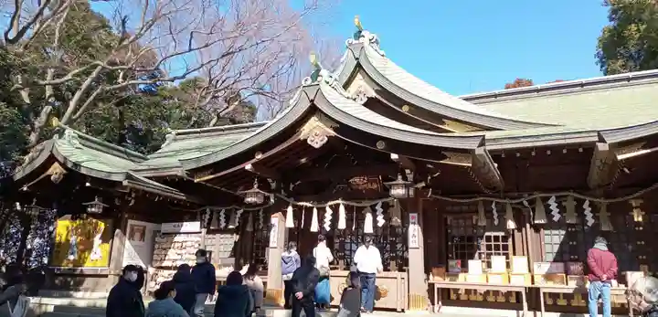 検見川神社の本殿・本堂