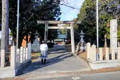 六所社（郷中）の鳥居