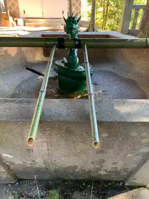 大宮諏訪神社の手水舎