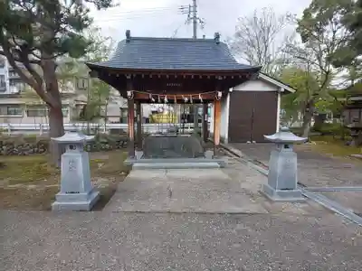 於保多神社の手水舎