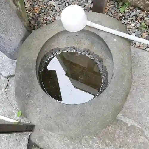 桐生稲荷神社の手水舎