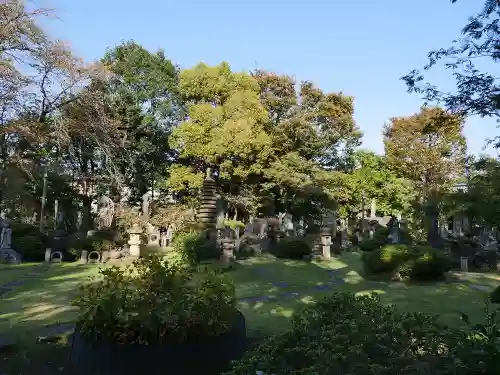 明治寺の庭園