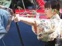 川田八幡神社のお祭り