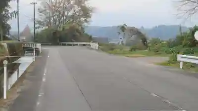 三日原観音堂の周辺