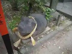 葛西神社の狛犬