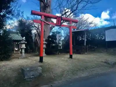 原妙義神社の鳥居