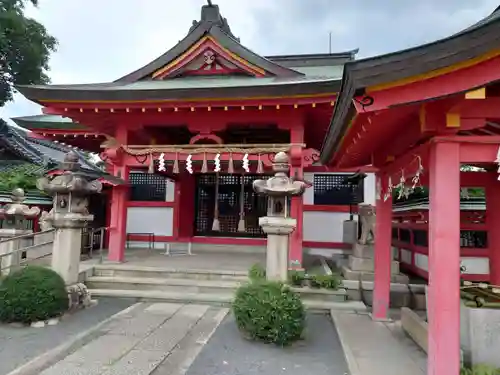 奈加美神社の本殿・本堂