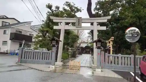 菊田神社の鳥居