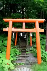 阿寒湖稲荷神社の鳥居