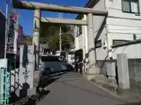 太田杉山神社・横濱水天宮の鳥居