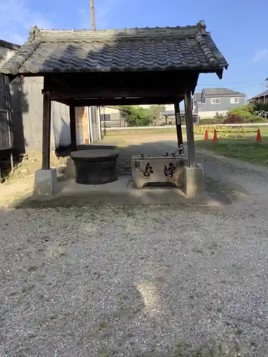 熊野神社の手水舎