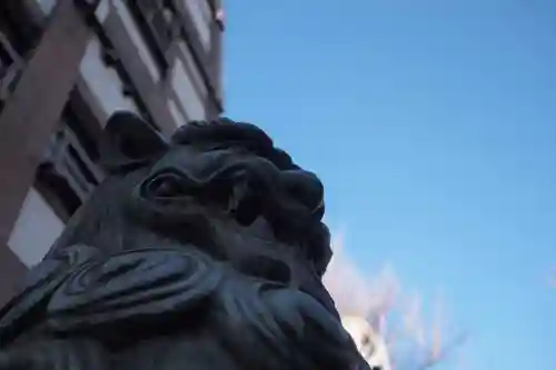 小梳神社の狛犬