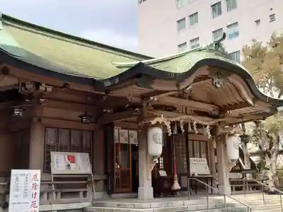坐摩神社の本殿・本堂