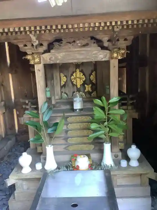 東谷山白龍大明神の本殿・本堂