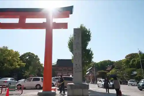 津島神社の鳥居