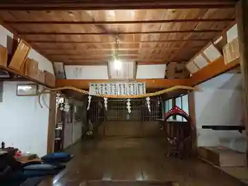 白鳥神社の本殿・本堂