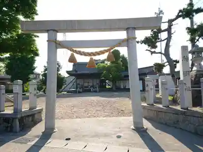 神明社（富山町）の鳥居