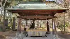 四柱神社の手水