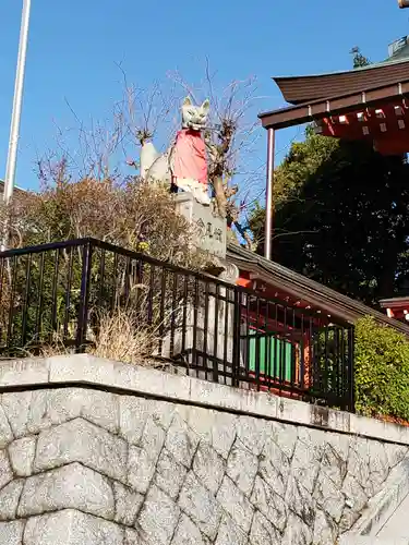 東伏見稲荷神社の狛犬