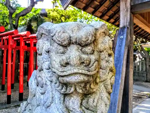 神明社（伝馬神明社）の狛犬