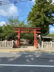 氷室神社の鳥居