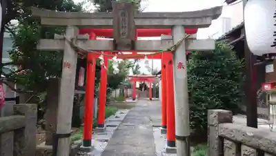 伊富稲荷神社の鳥居