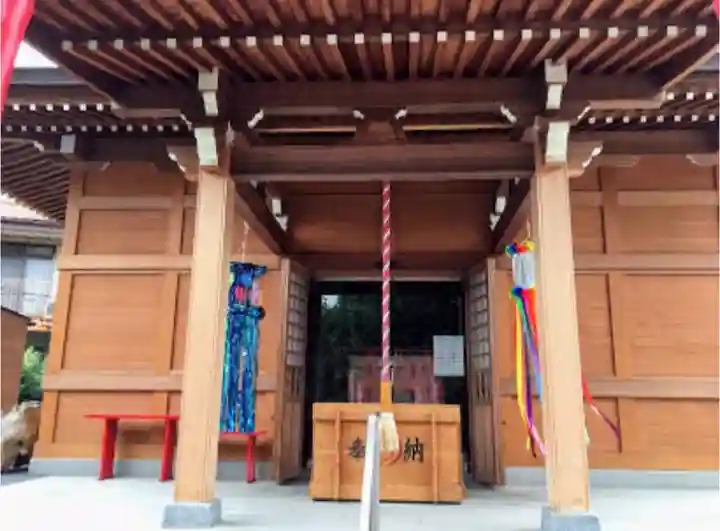 於菊稲荷神社の本殿・本堂