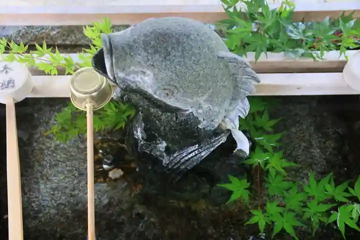神炊館神社 ⁂奥州須賀川総鎮守⁂の手水舎
