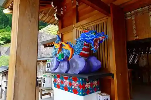 丹生川上神社（上社）の狛犬