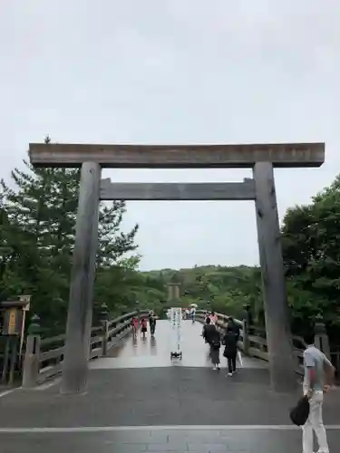 伊勢神宮内宮（皇大神宮）の鳥居