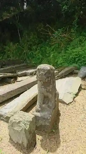 五十鈴神社の狛犬