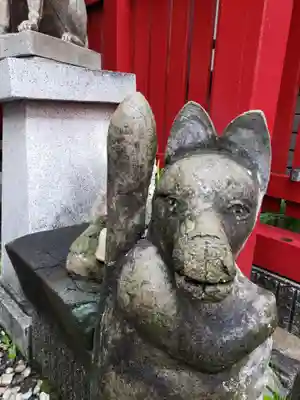 五福稲荷神社の狛犬