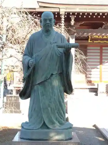 本立寺の像