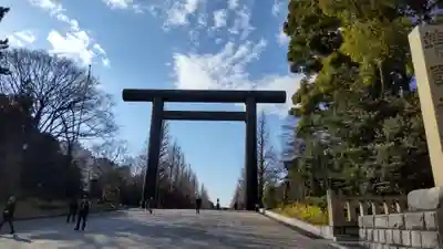 靖國神社の鳥居