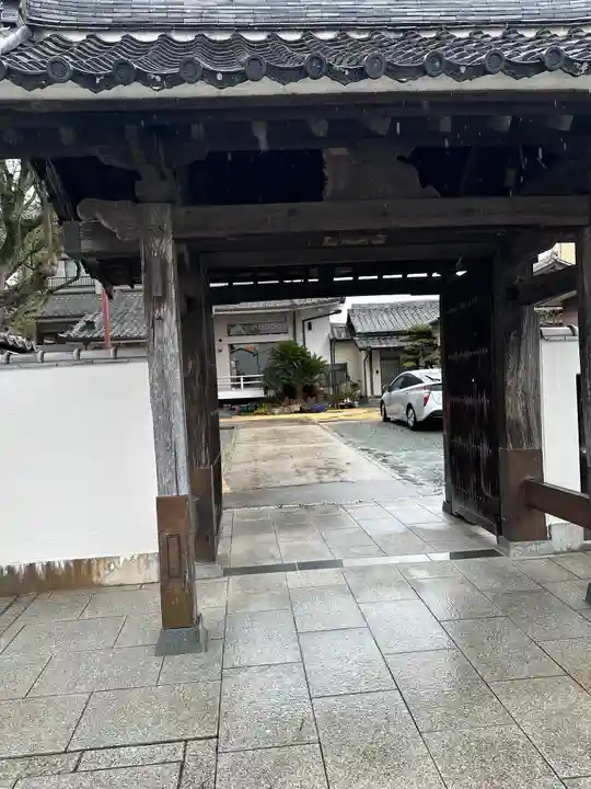 長全寺の山門・神門