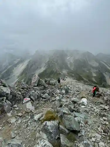 雄山神社峰本社の自然