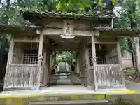 御湯神社の山門・神門