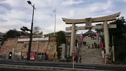 亀山八幡宮の鳥居