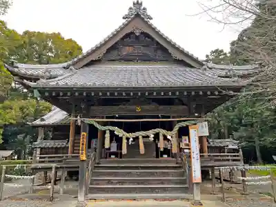 曽許乃御立神社の本殿・本堂