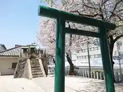 入場神社の鳥居