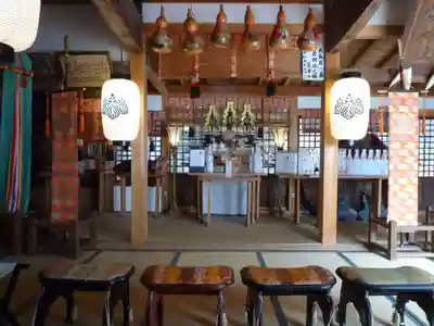 川併神社の本殿・本堂